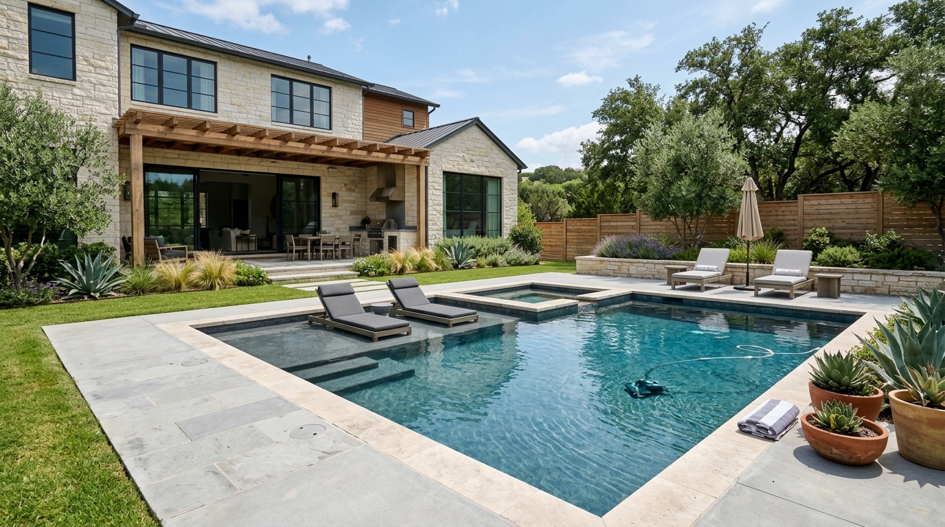 Interior & Exterior Pool Design